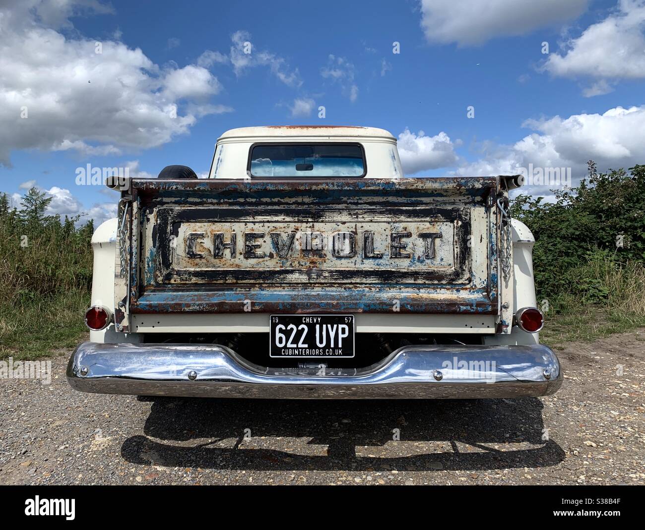 Picchiaduro ‘50s Chevy pick up Foto Stock