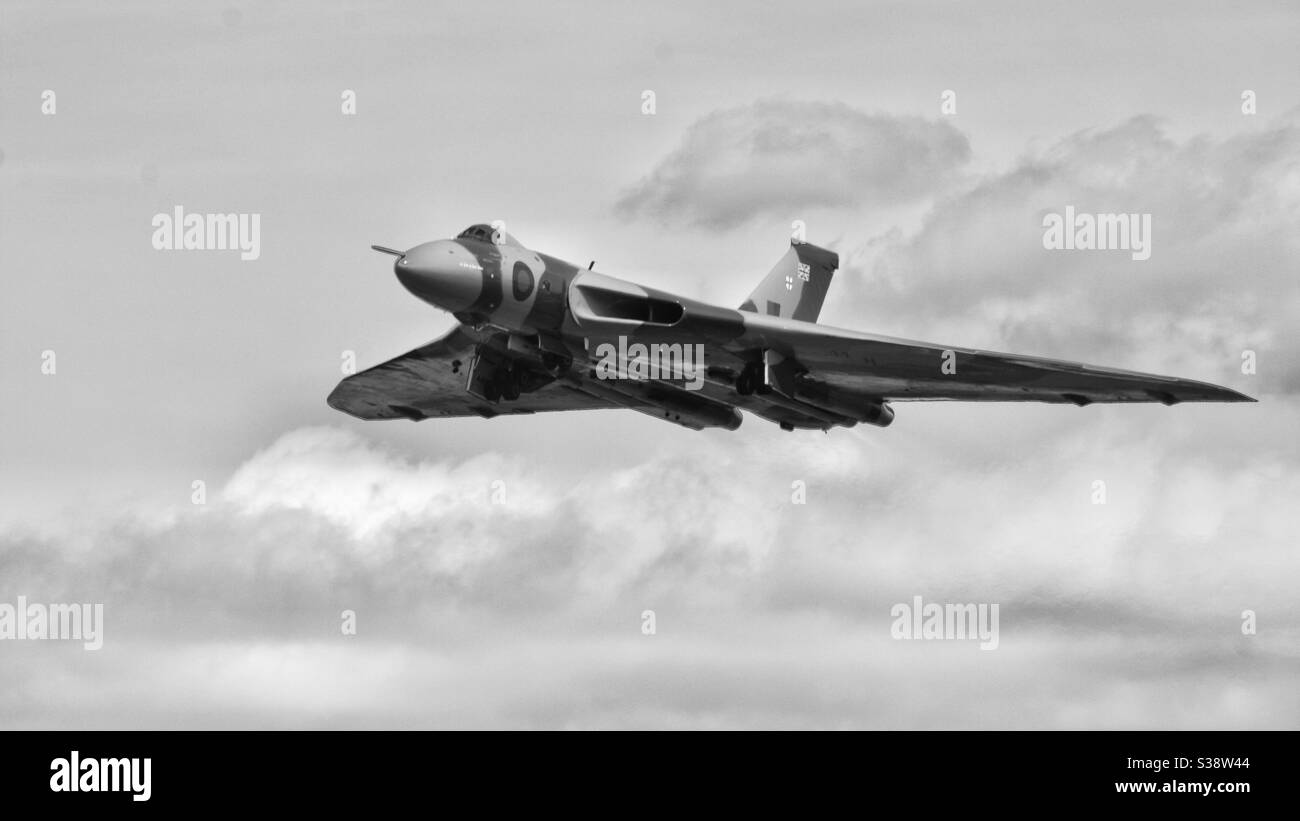 Bombardiere di Vulcan - Immagine stock catturata con smartphone