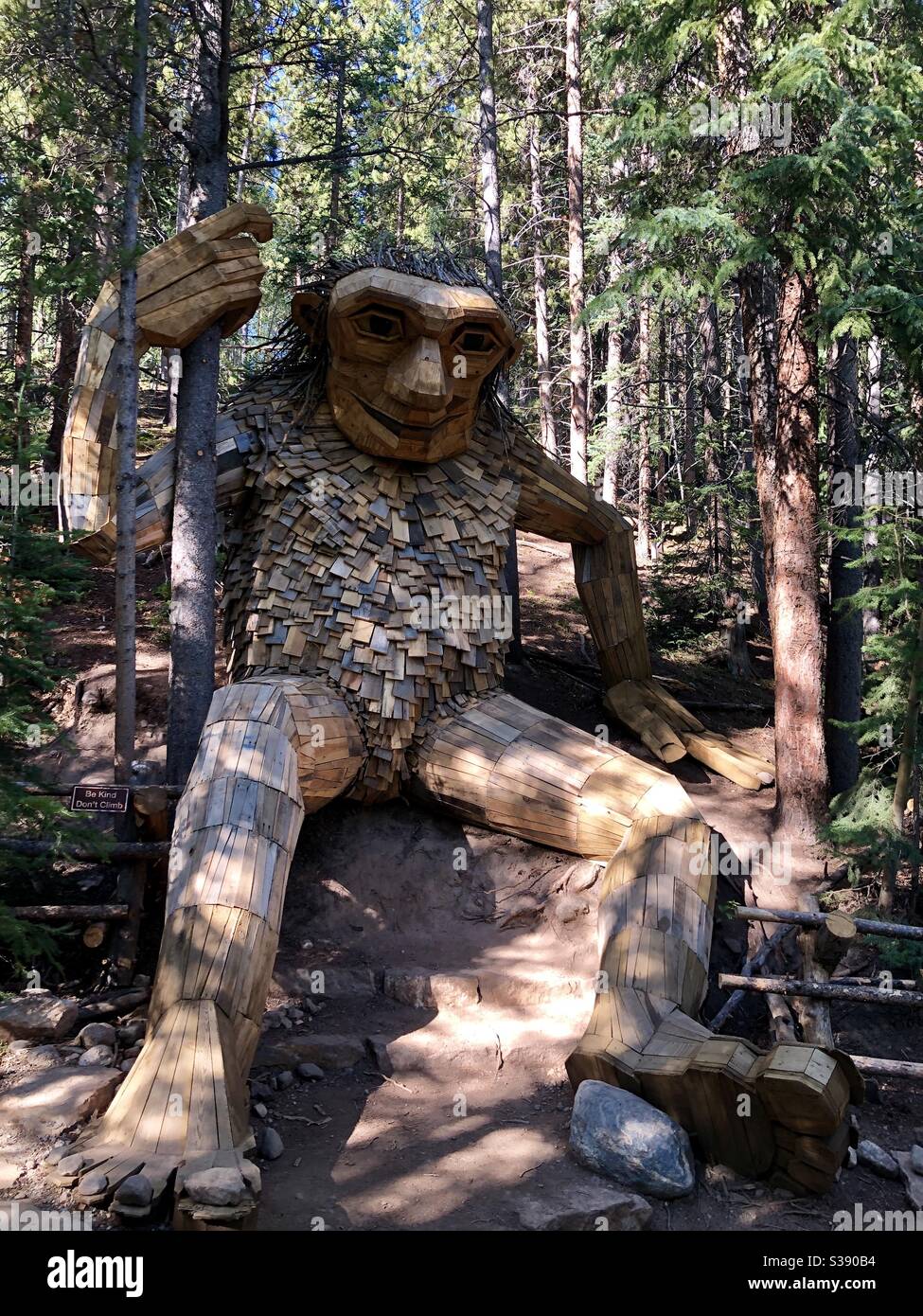 Isak il troll in Breckenridge, Colorado Foto Stock