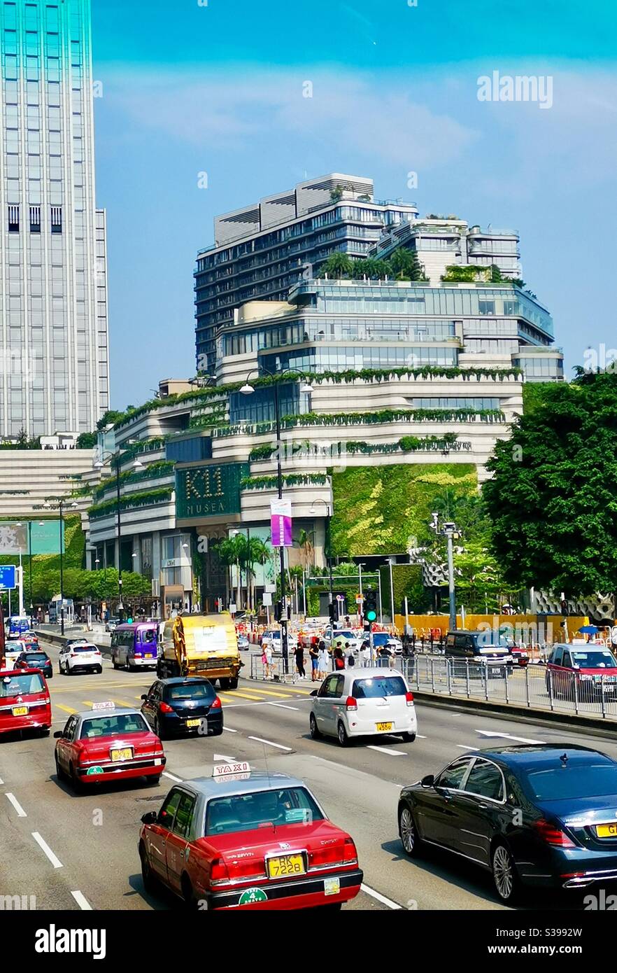 K11 Musea centro commerciale a Kowloon, Hong Kong. Foto Stock