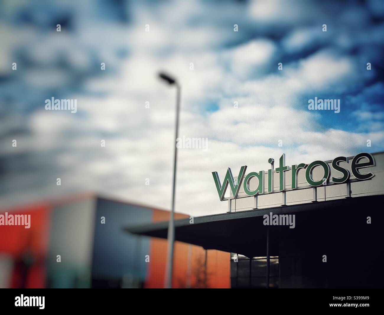 Waitrose - Immagine stock catturata con smartphone