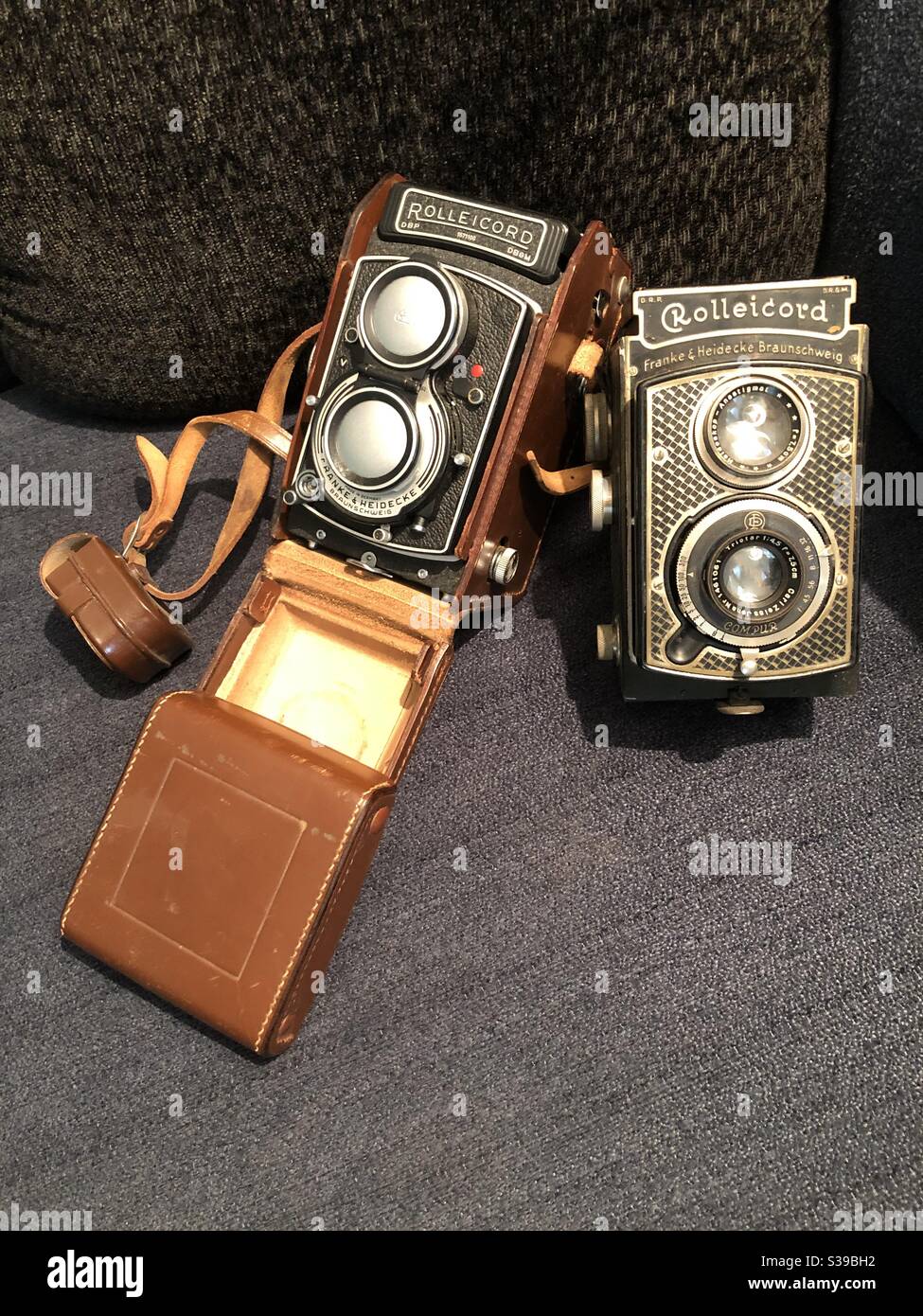 Fotocamere Roleicord Foto Stock