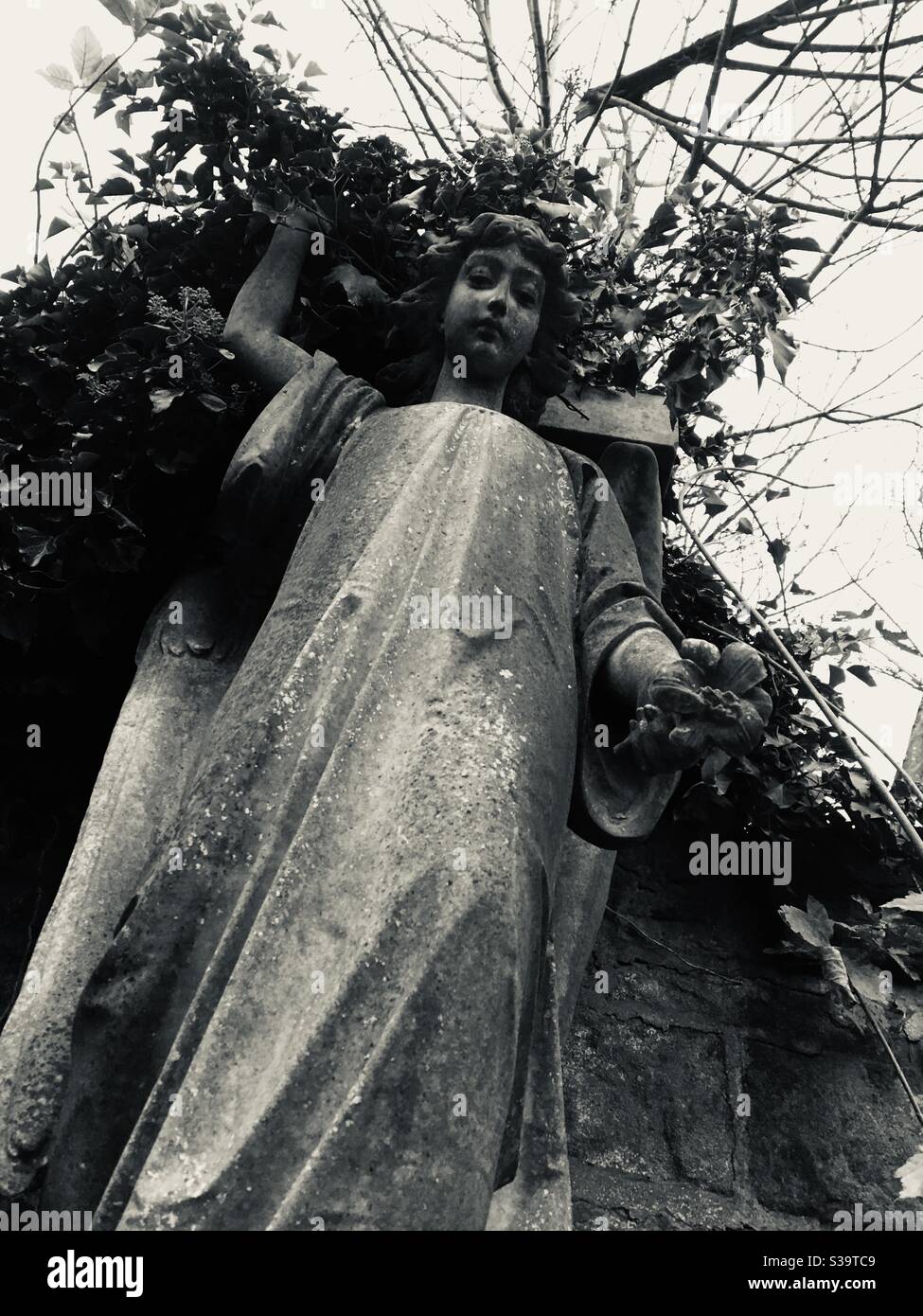 Angelo vendicatore - Immagine stock catturata con smartphone