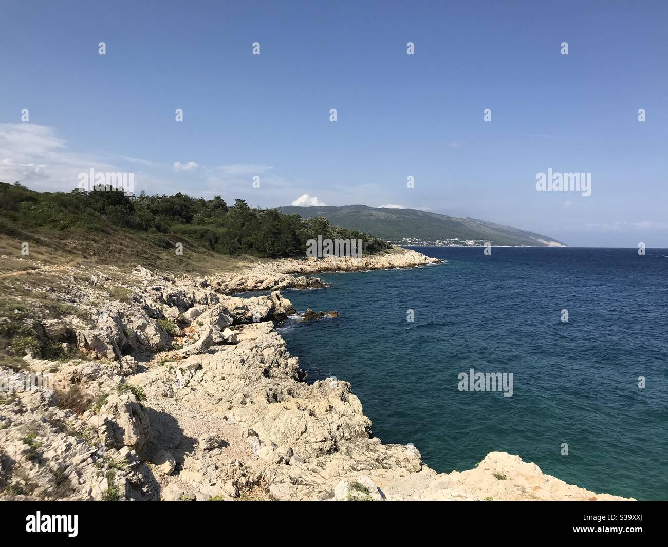 Costa Istriana, Croazia Foto Stock