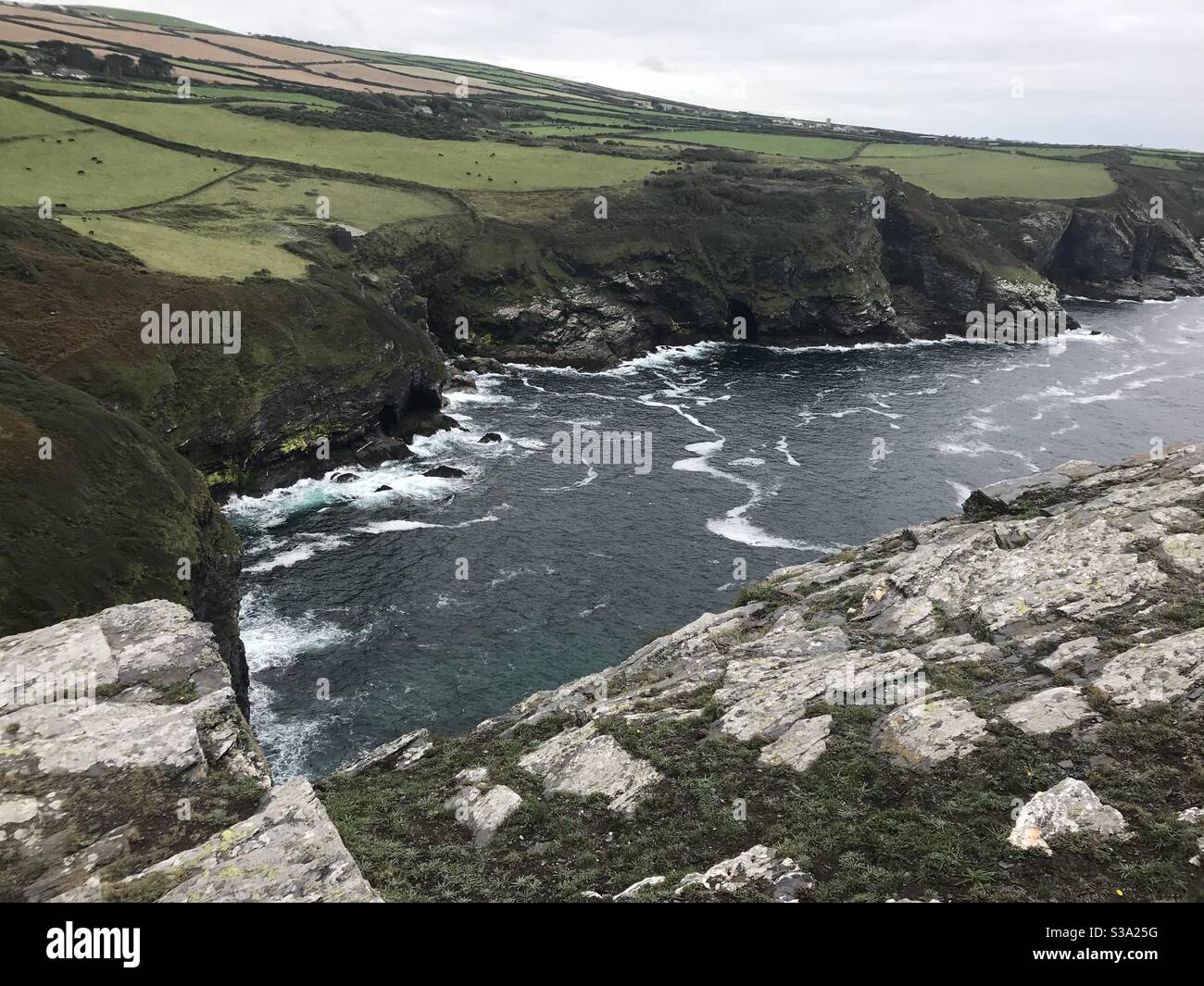 Cornish Coast, Regno Unito Foto Stock