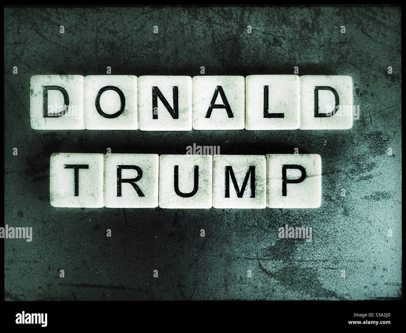 Donald Trump. - Immagine stock catturata con smartphone