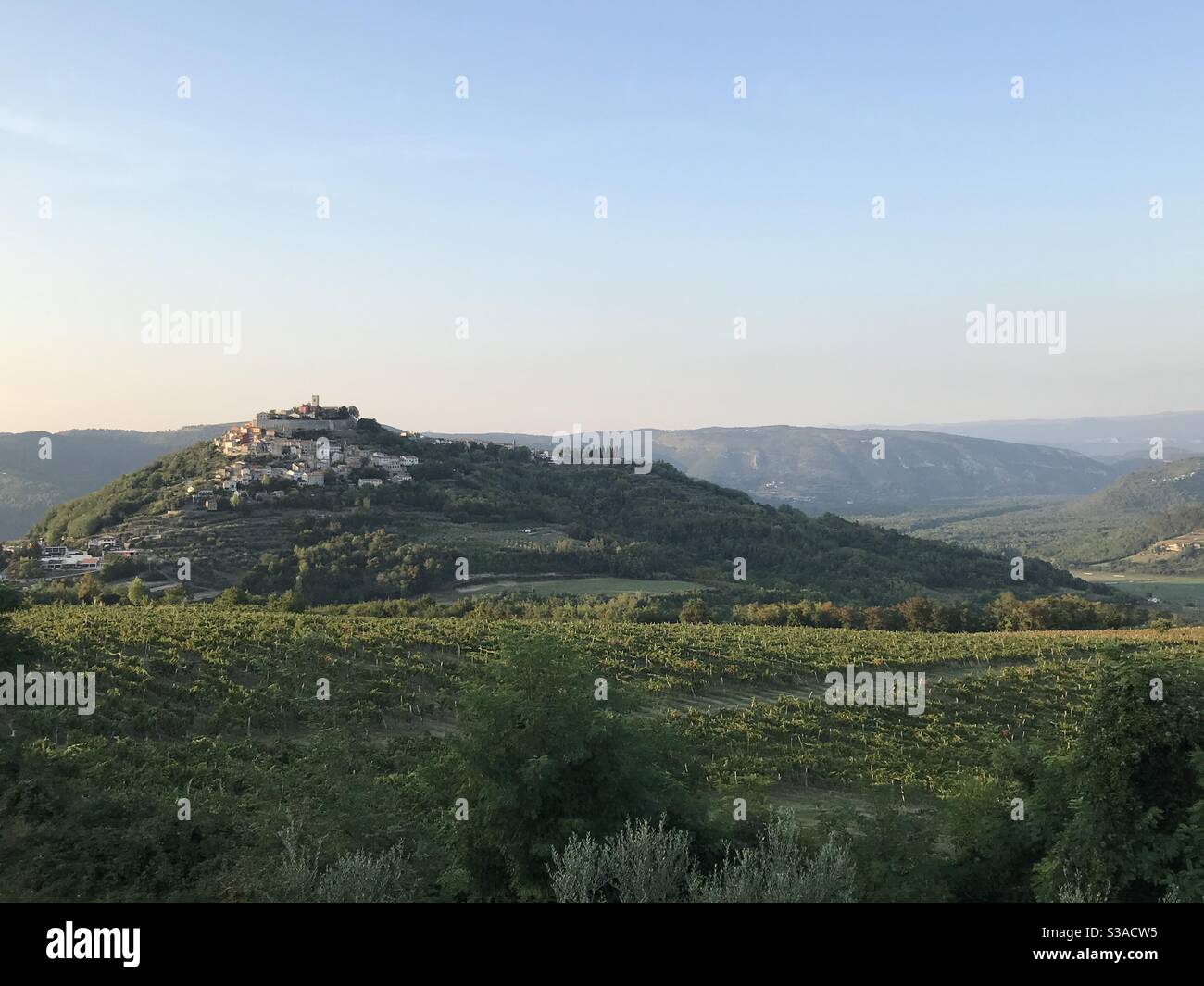 Motovun, Istria, Croazia Foto Stock