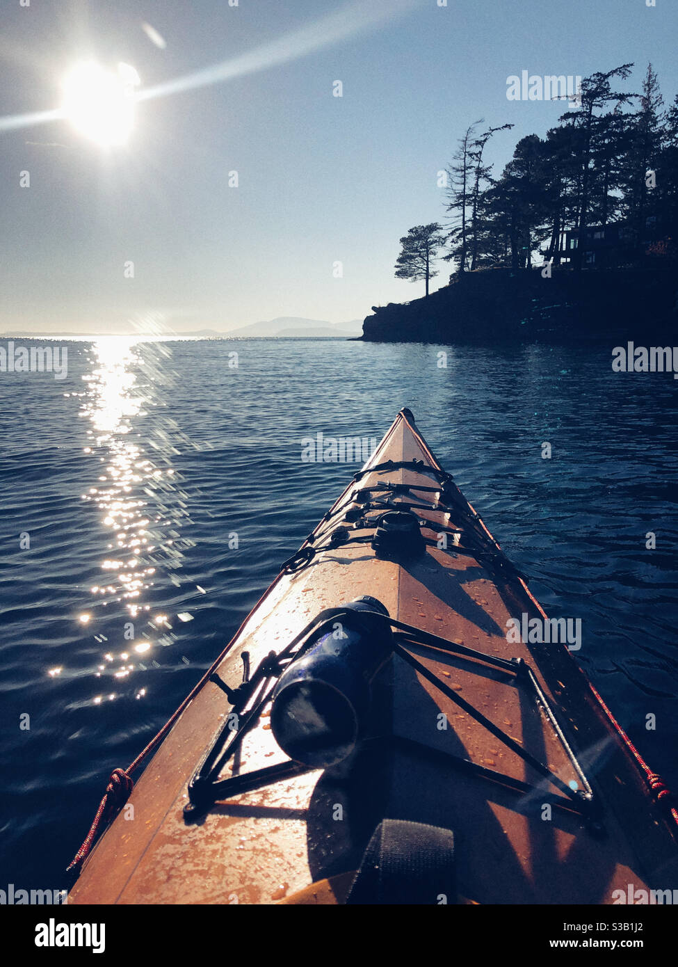 Grande giornata per le pagaiate Foto Stock