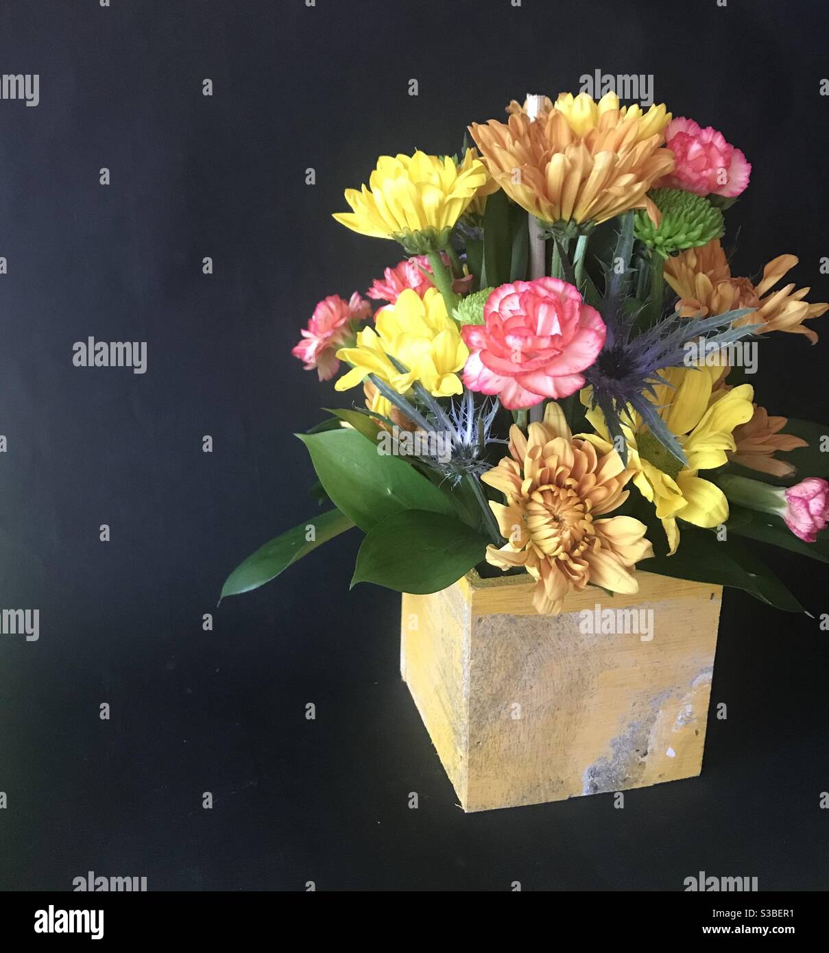 Bouquet autunnale di fiori Foto Stock