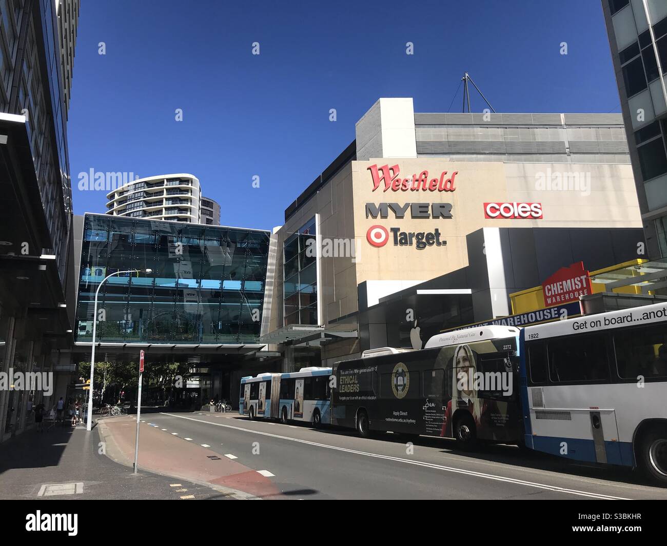 Westfield Bondi Junction, Sydney, Australia Foto Stock