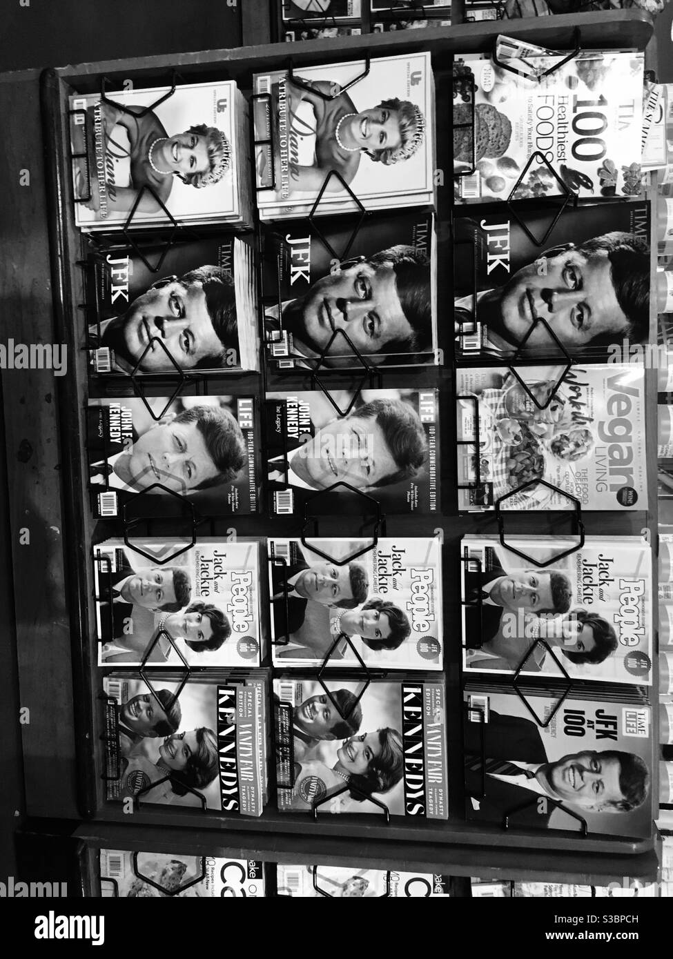 JFK TRIBUTE ISSUES, NEW YORK, MANHATTAN Foto Stock