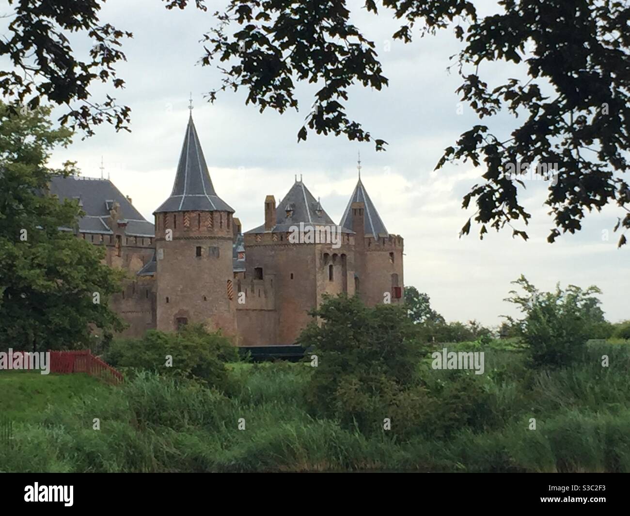 Castello di Amsterdam (Muiderslot) Foto Stock