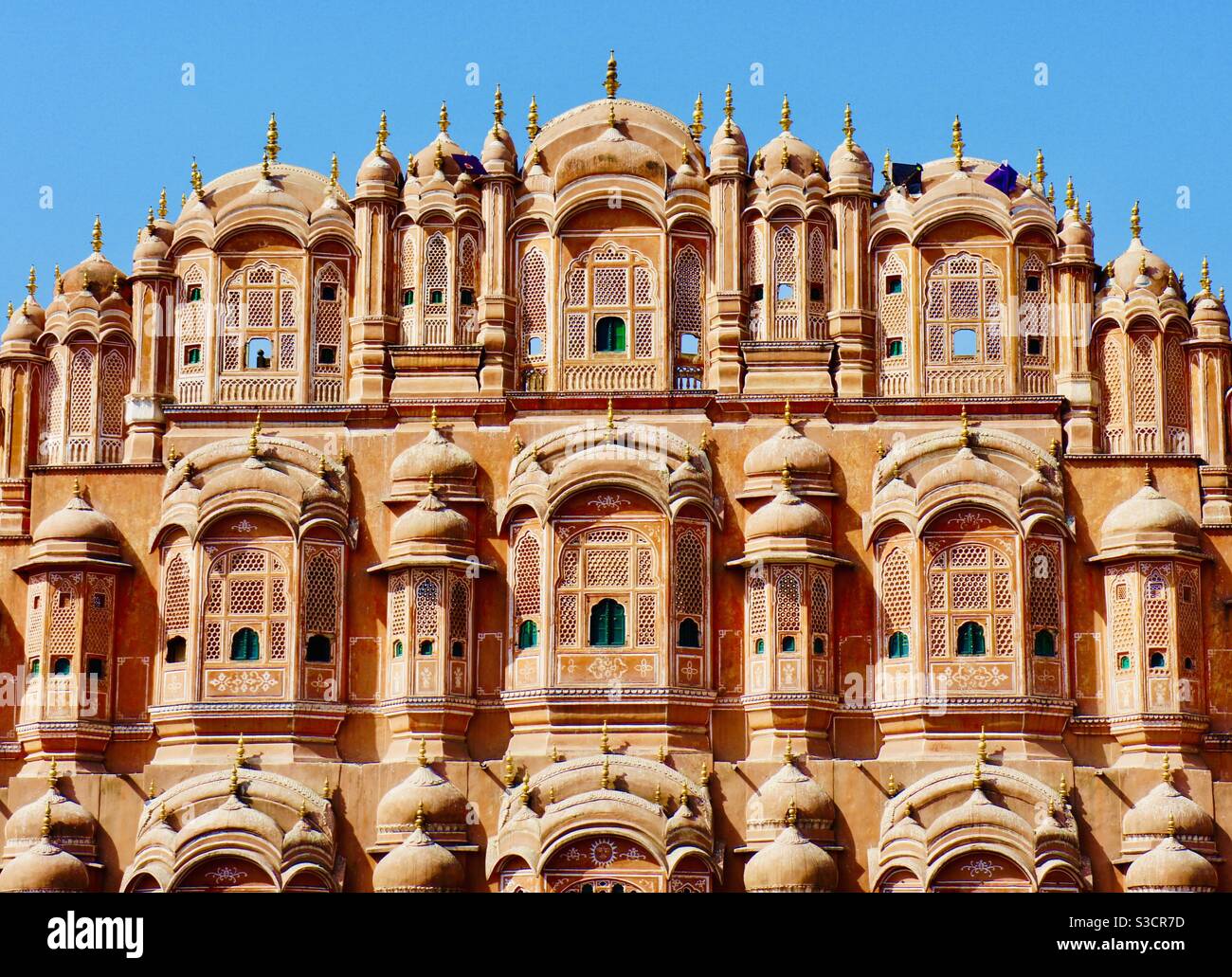 Palazzo dei venti Jaipur India Foto Stock