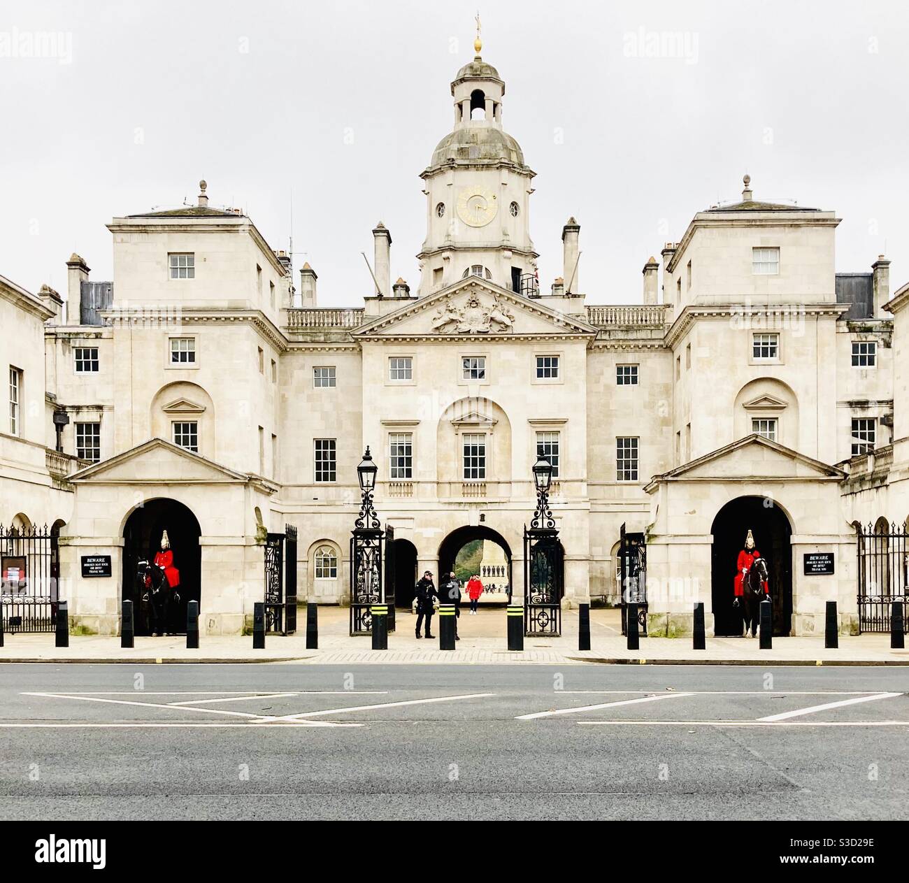 Horse Guards Parade, Westminster, Londra, Inghilterra Foto Stock