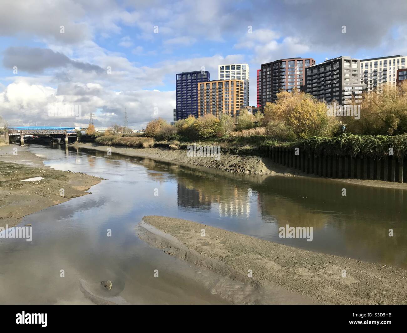 Isola della città di Londra Foto Stock