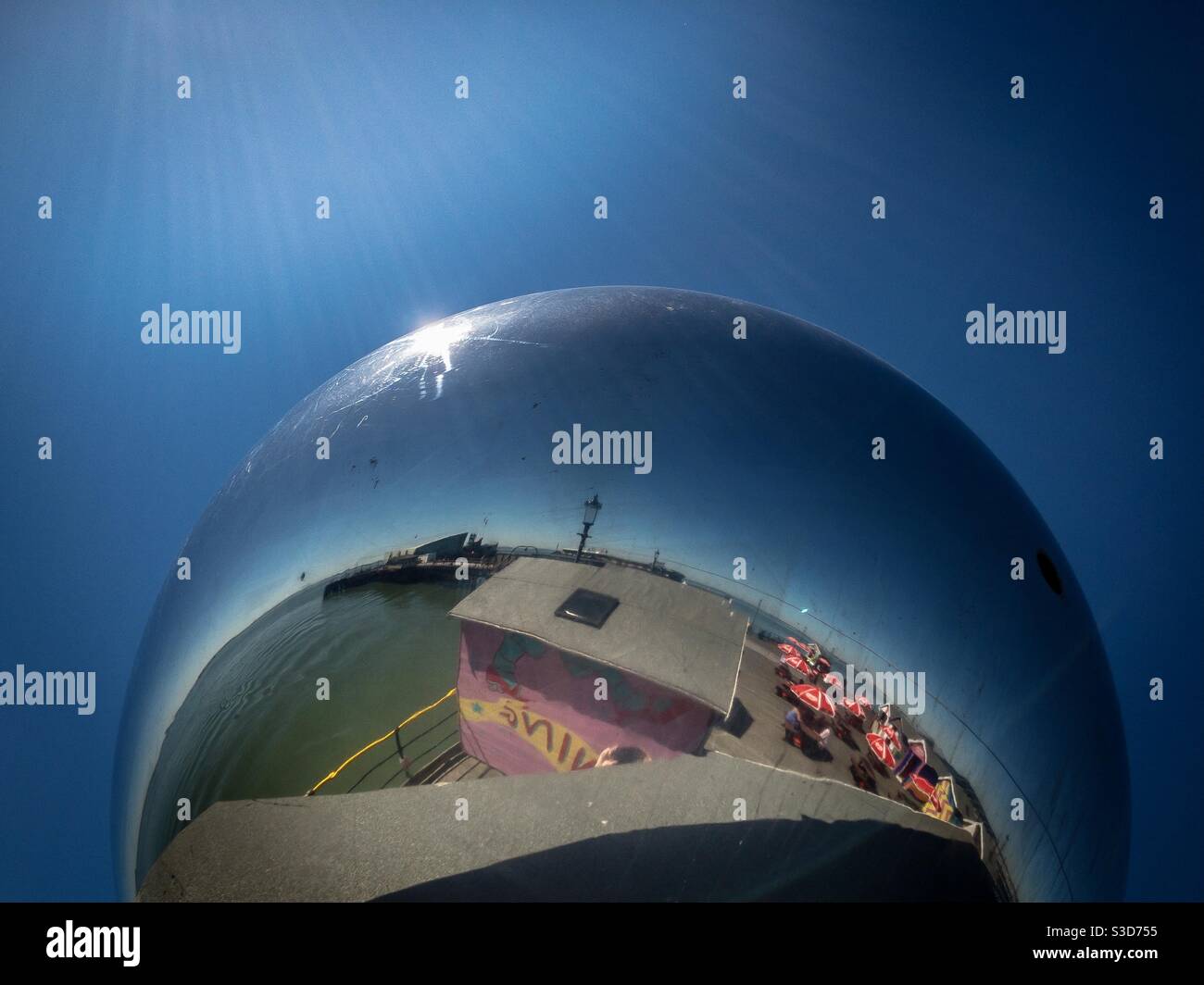 Globo estivo - Immagine stock catturata con smartphone