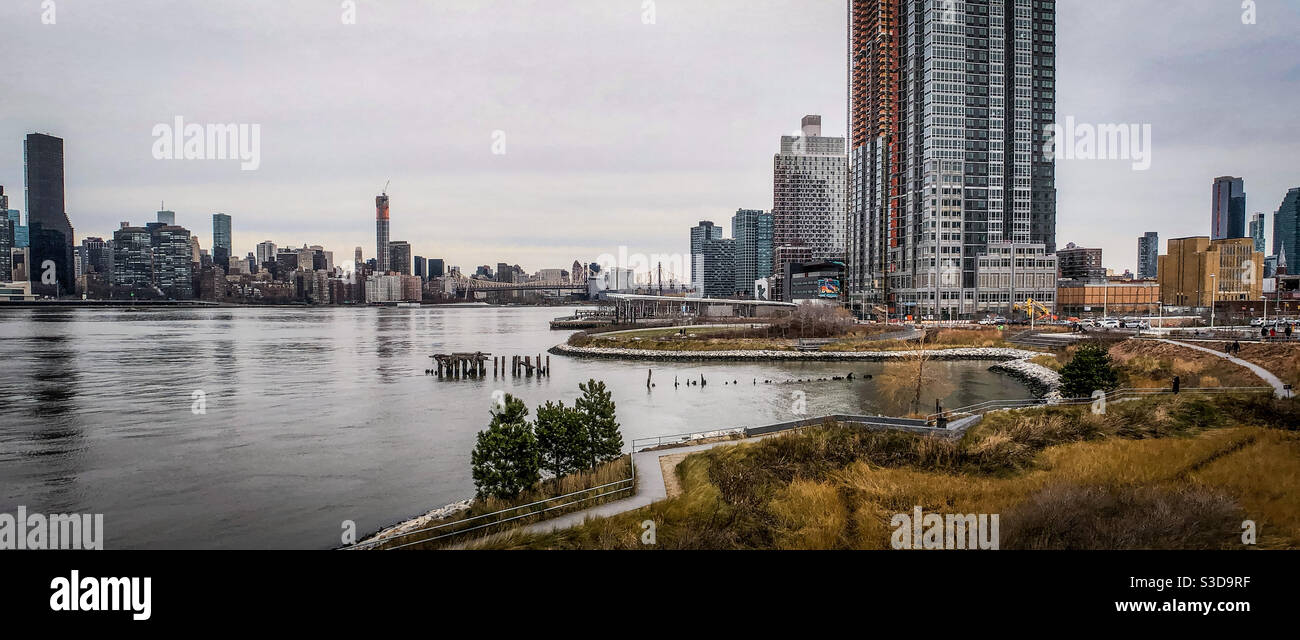 Hunter’s Point South a Long Island City, Queens Foto Stock