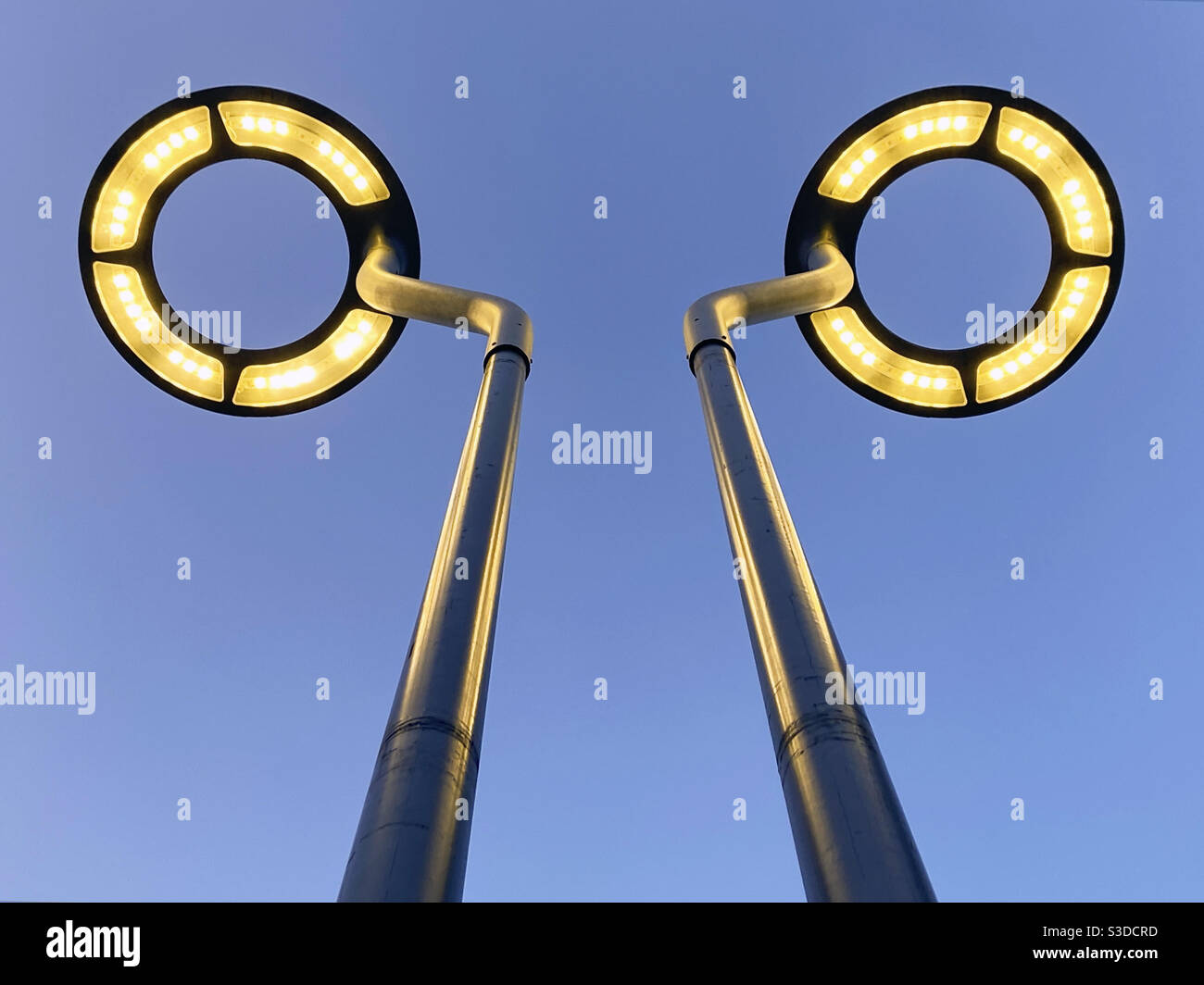 Occhi della lampada Foto Stock