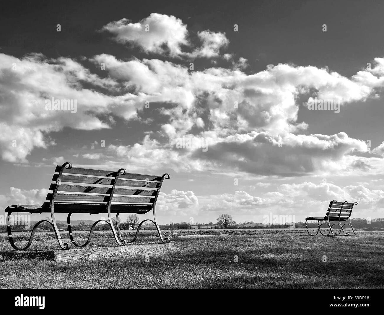 Posto per sedersi e contemplare Foto Stock