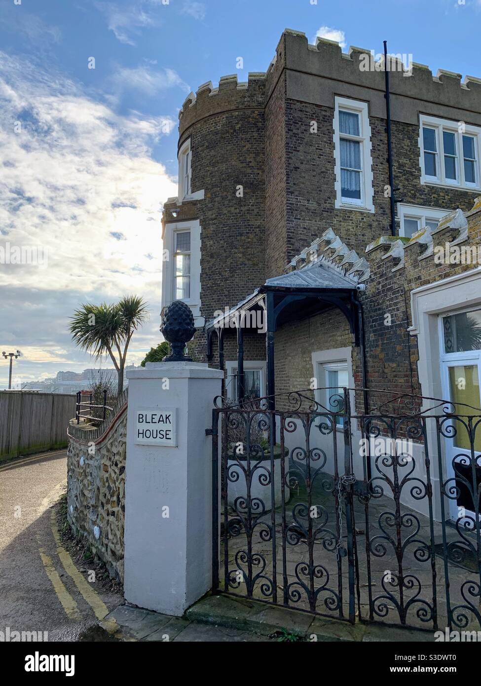 Bleak House, Broadstairs, Kent, Inghilterra Foto Stock