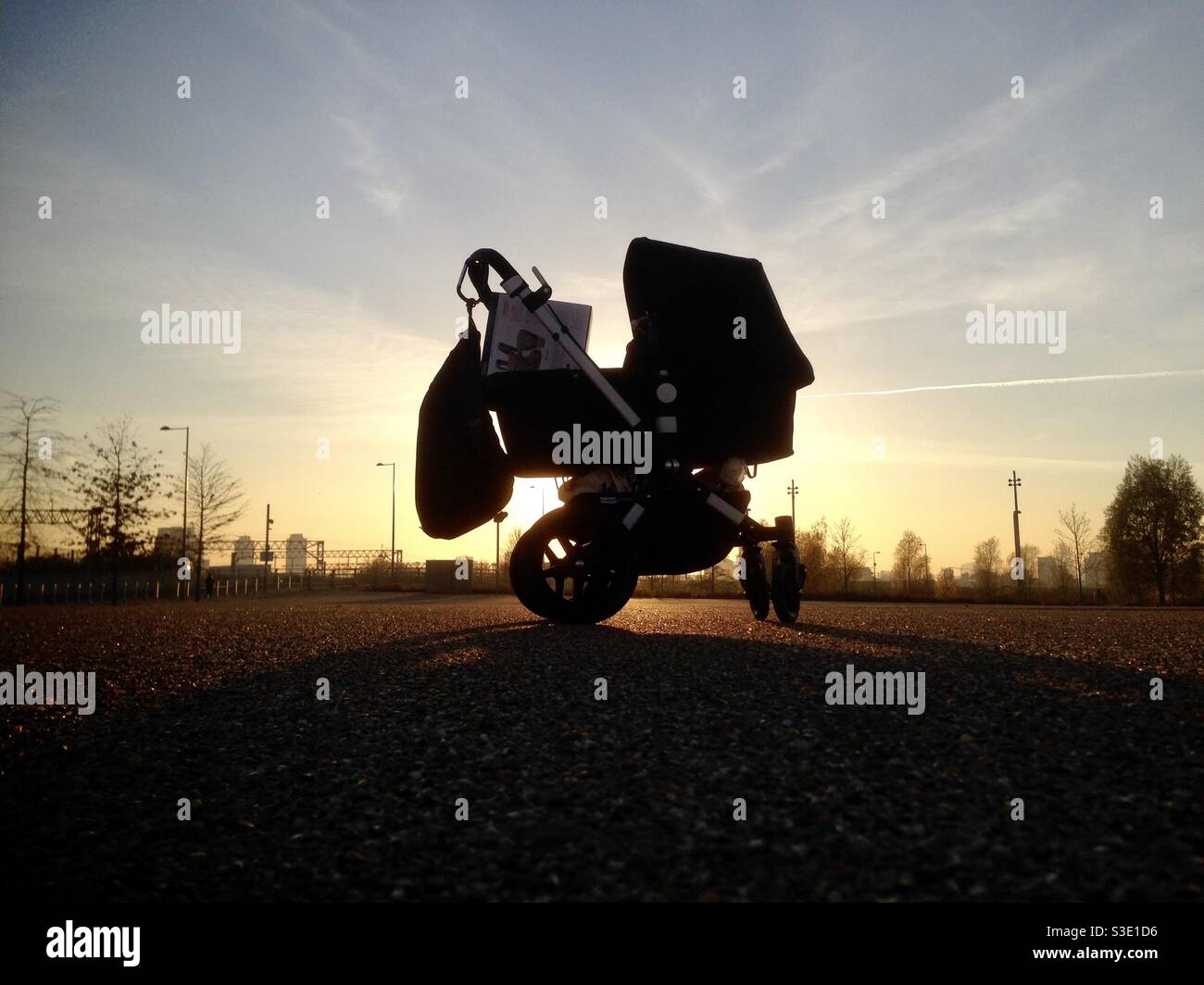Shopping in buggy Foto Stock Shopping in buggy Foto Stock