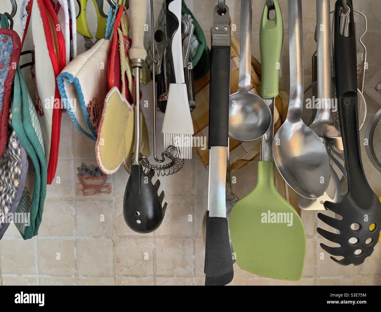 Utensili da cucina Foto Stock