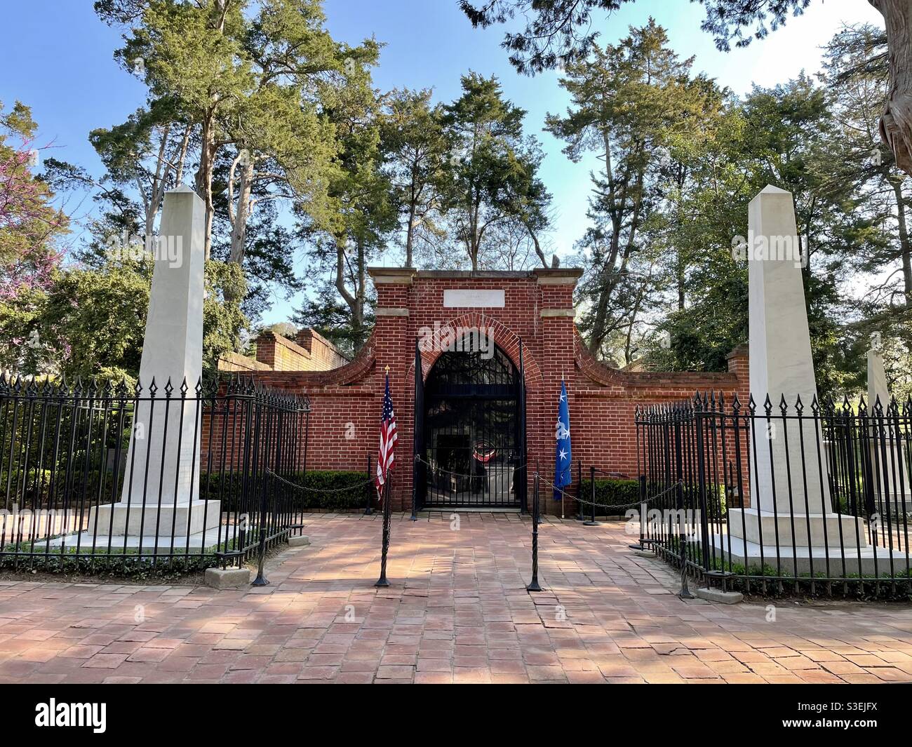 La tomba di George Washington a Mount Vernon, Virginia Foto Stock