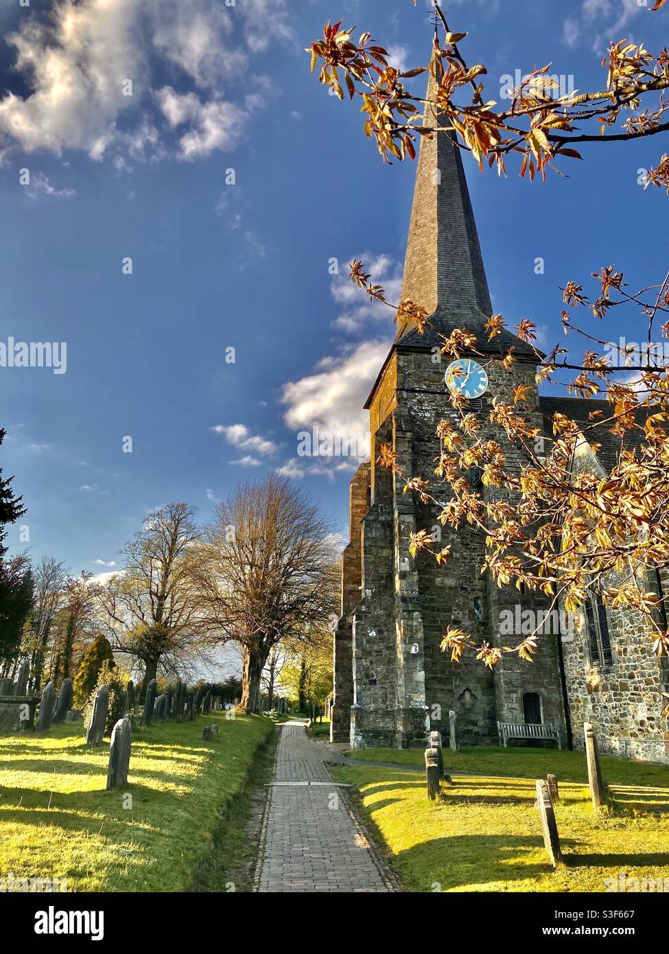 Chiesa di Wadhurst Foto Stock