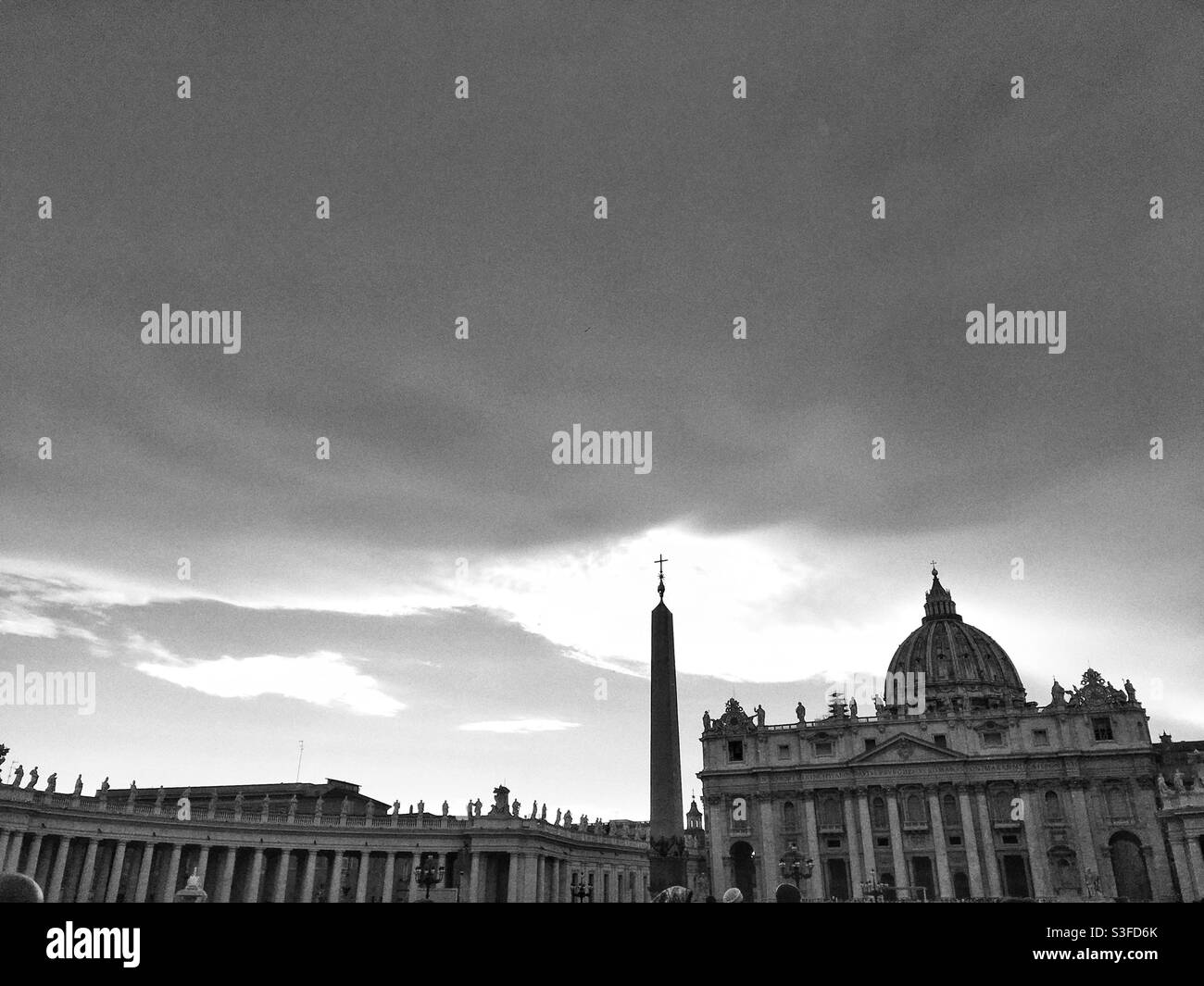 Città del Vaticano, Vaticano, Roma, Italia, Europa- Basilica di San Pietro Foto Stock