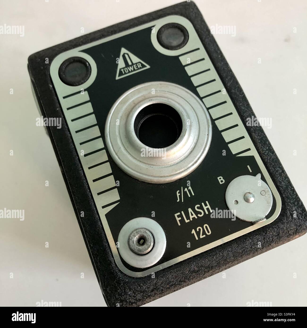 Fotocamera vintage di medio formato Foto Stock