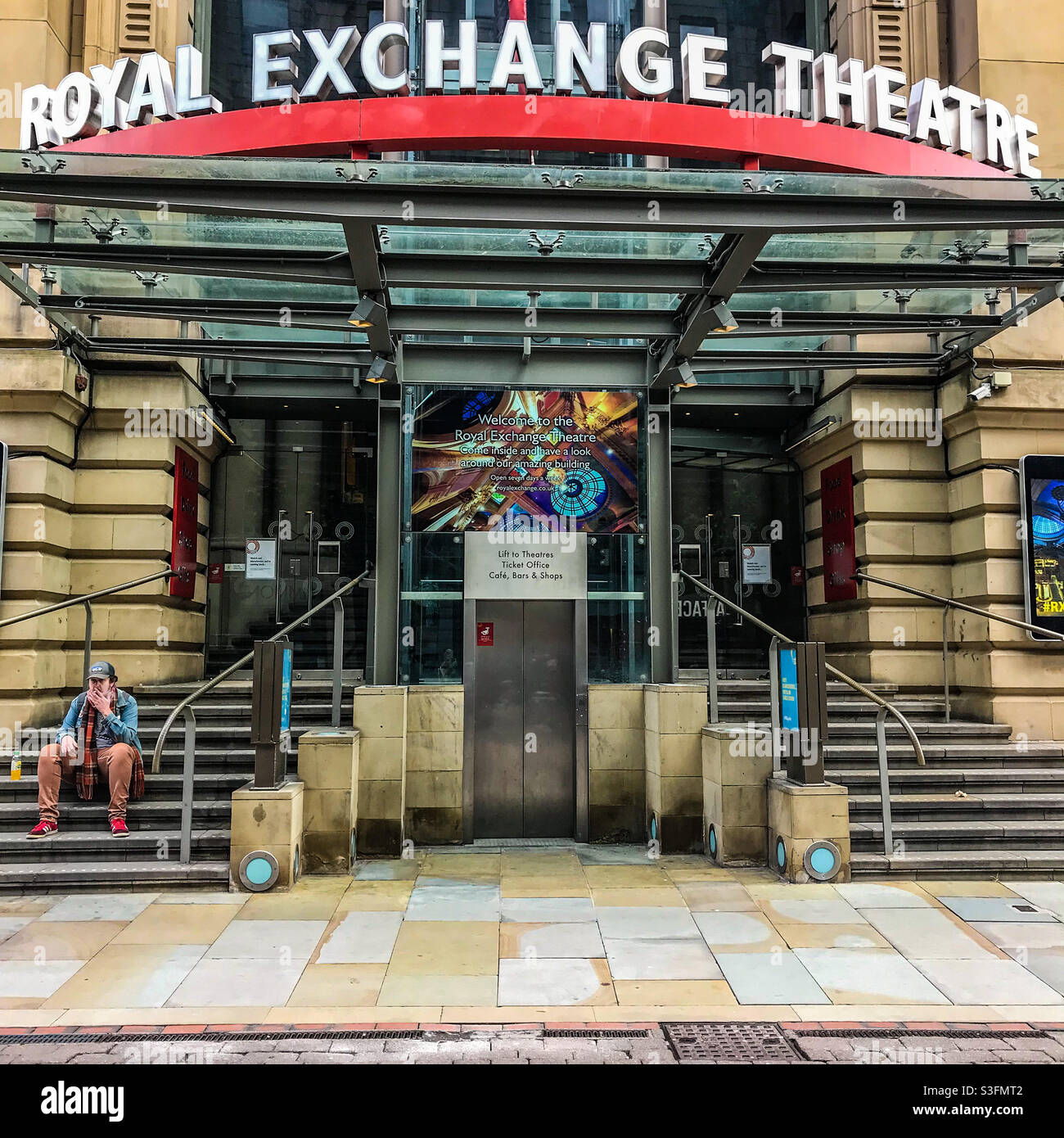 Royal Exchange Theatre, Manchester Foto Stock