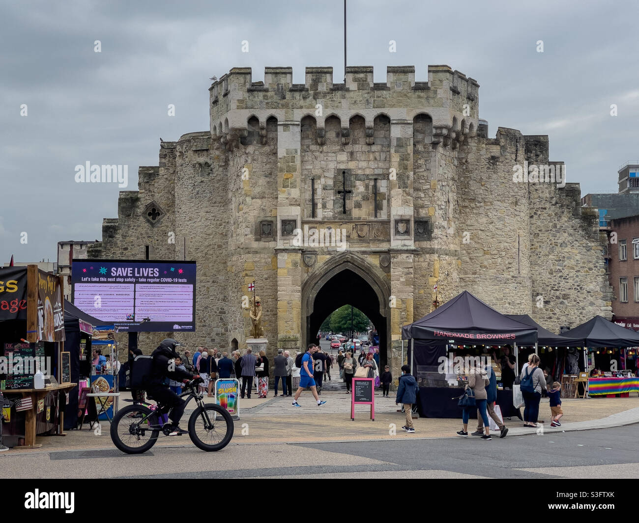 West Quay a Southampton Foto Stock