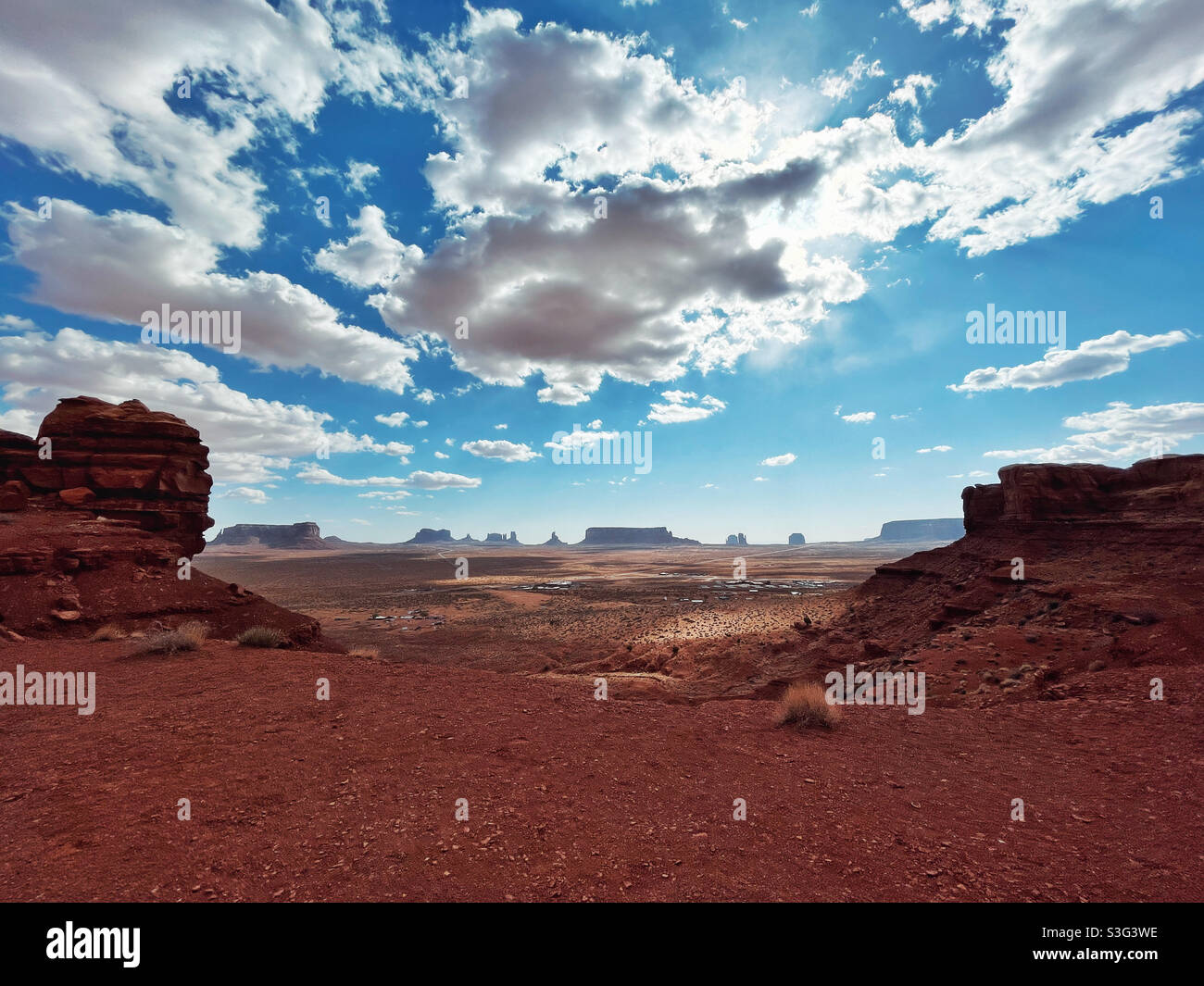 Il Monument Valley, Utah Foto Stock