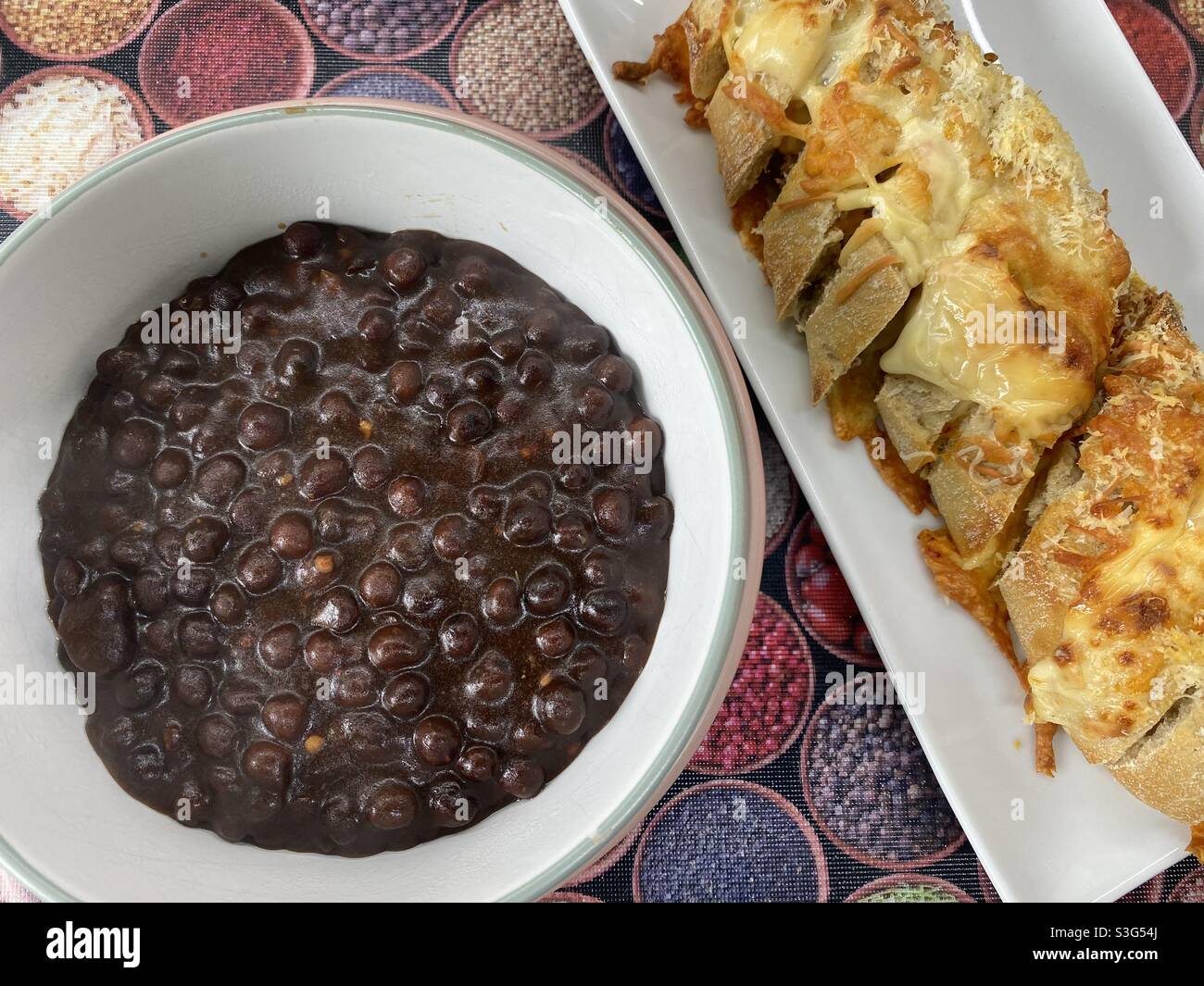Tradizionale Lancashire Black Peas Foto Stock
