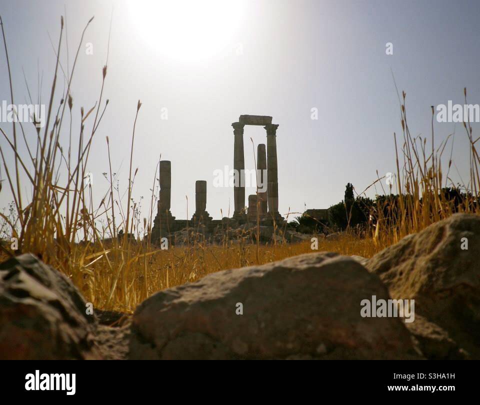 Antiche rovine in Turchia Foto Stock