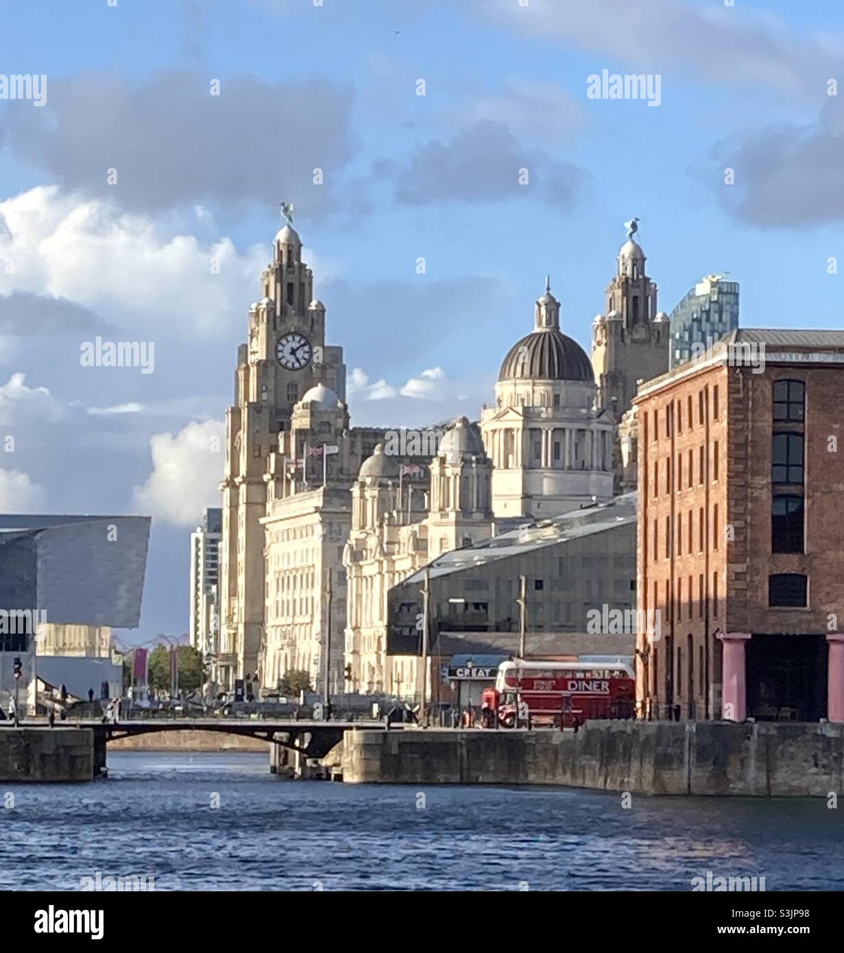 Il Liver Building, Liverpool Foto Stock