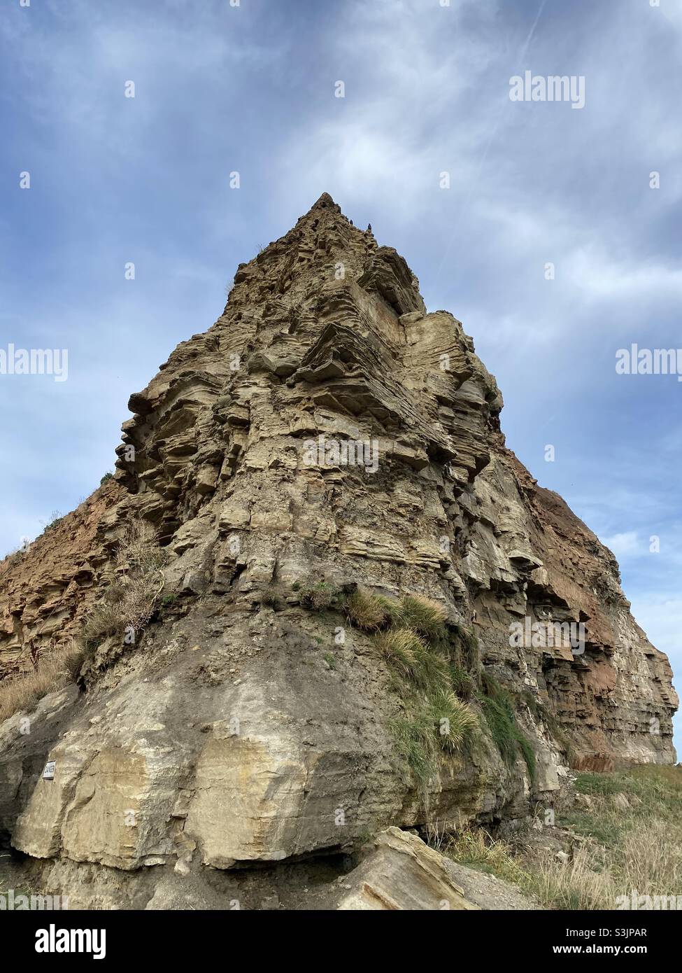 Cowbar Nab, Staithes Foto Stock