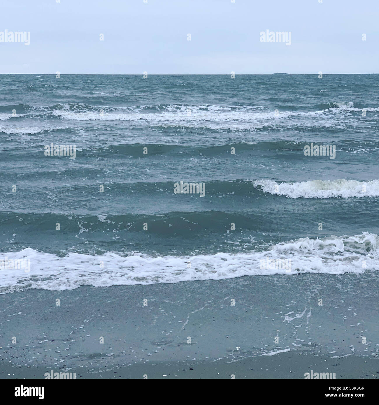 Labor Day Weekend, 2021, Hammonasset Beach, Madison, New Haven County, Connecticut, Stati Uniti Foto Stock