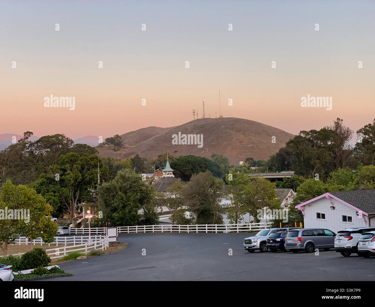 Settembre, 2021, Madonna Inn, San Luis Obispo, San Luis Obispo County, California, Stati Uniti - Immagine stock catturata con smartphone