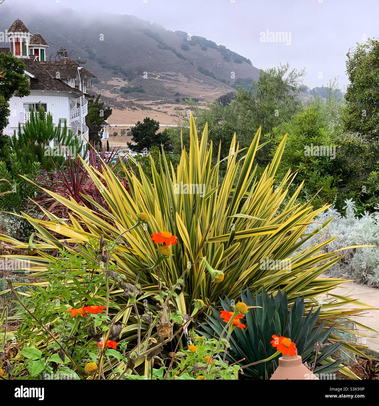Settembre, 2021, Madonna Inn, San Luis Obispo, San Luis Obispo County, California, Stati Uniti - Immagine stock catturata con smartphone