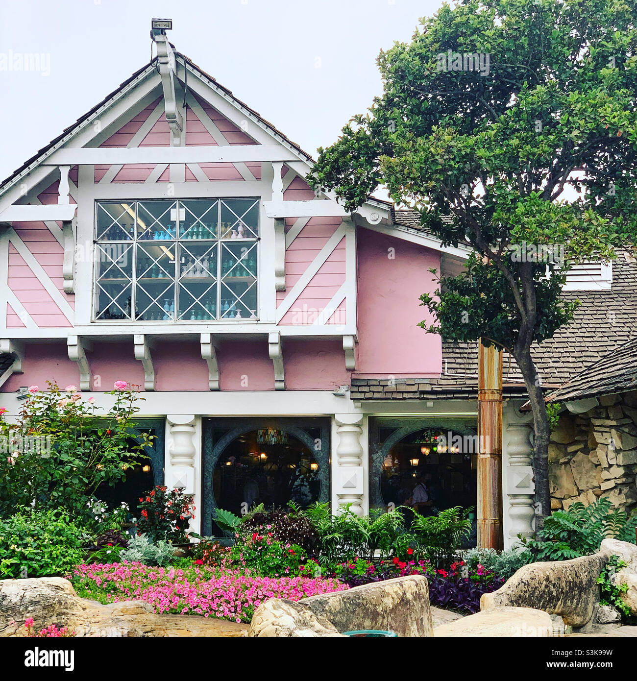 Settembre, 2021, Madonna Inn, San Luis Obispo, San Luis Obispo County, California, Stati Uniti - Immagine stock catturata con smartphone