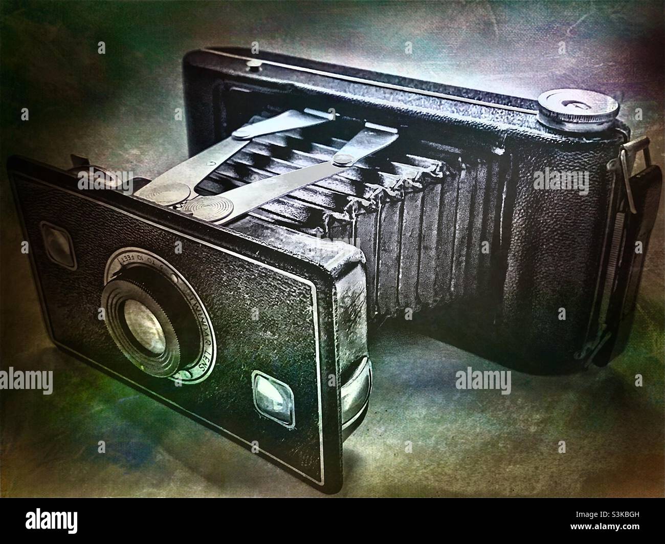 Foto di una fotocamera Kodak degli anni '30. Foto Stock