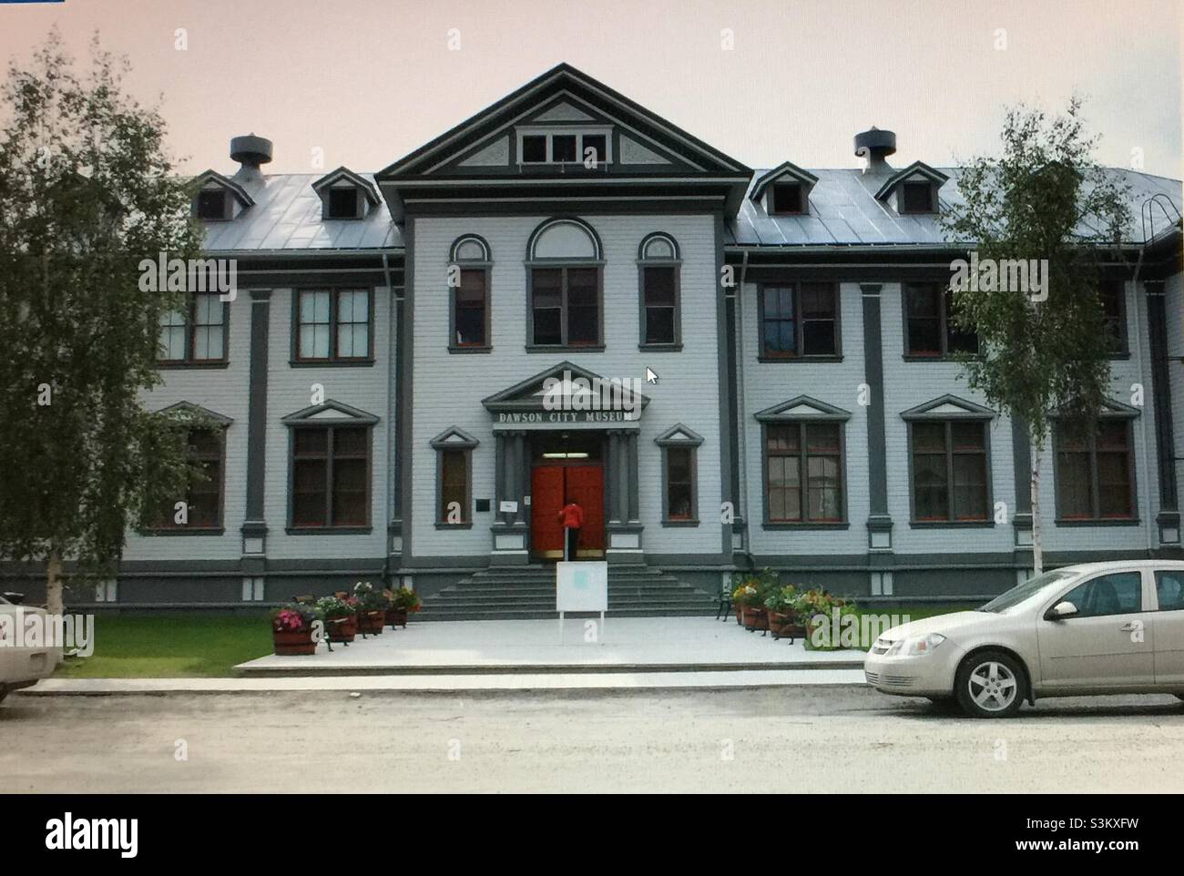 Dawson City, Yukon, Canada, museo Foto Stock