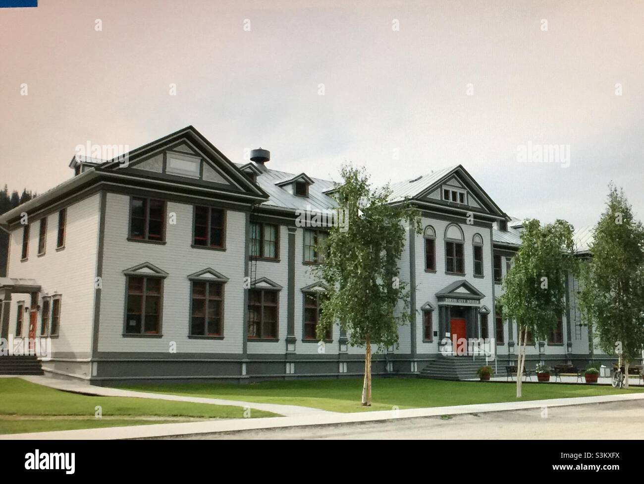 Dawson City, Yukon, Canada, museo Foto Stock