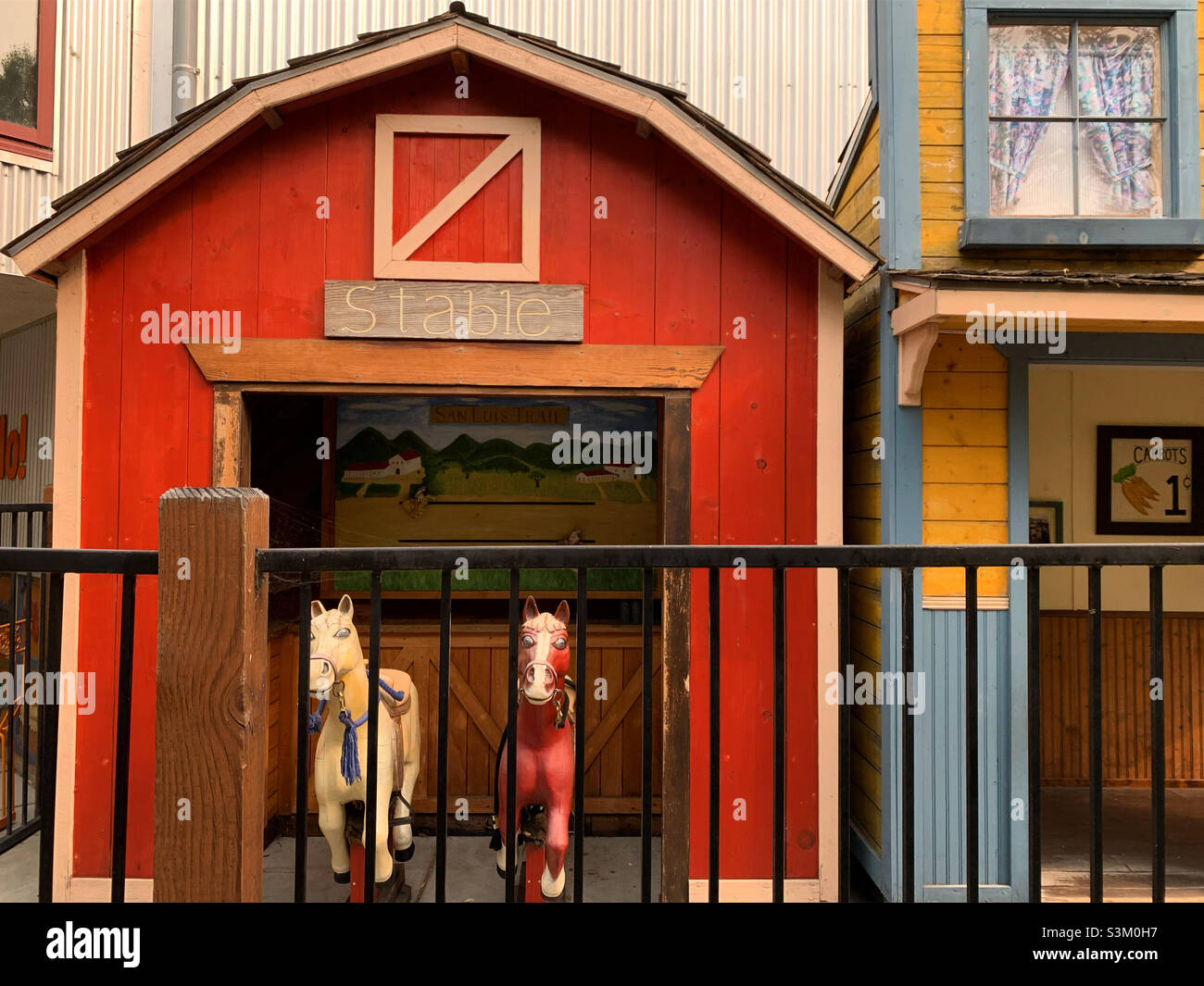 Settembre 2021, San Luis Obispo Children’s Museum, San Luis Obispo, San Luis Obispo County, California, Stati Uniti, Nord America - Immagine stock catturata con smartphone