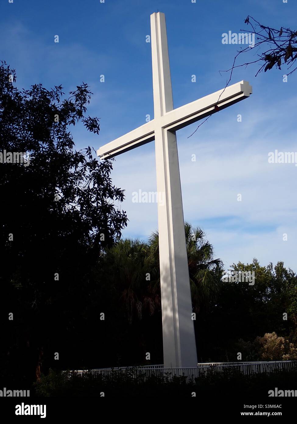 Simbolo cristiano - Immagine stock catturata con smartphone