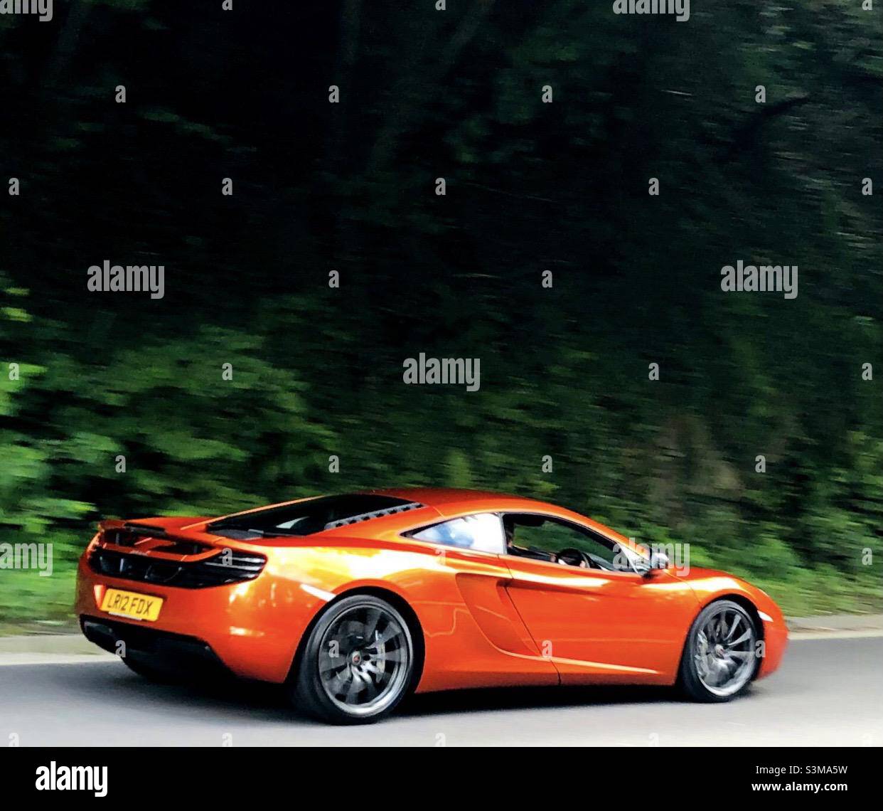 McLaren MP4 - Matlock Bath Derbyshire Regno Unito Foto Stock