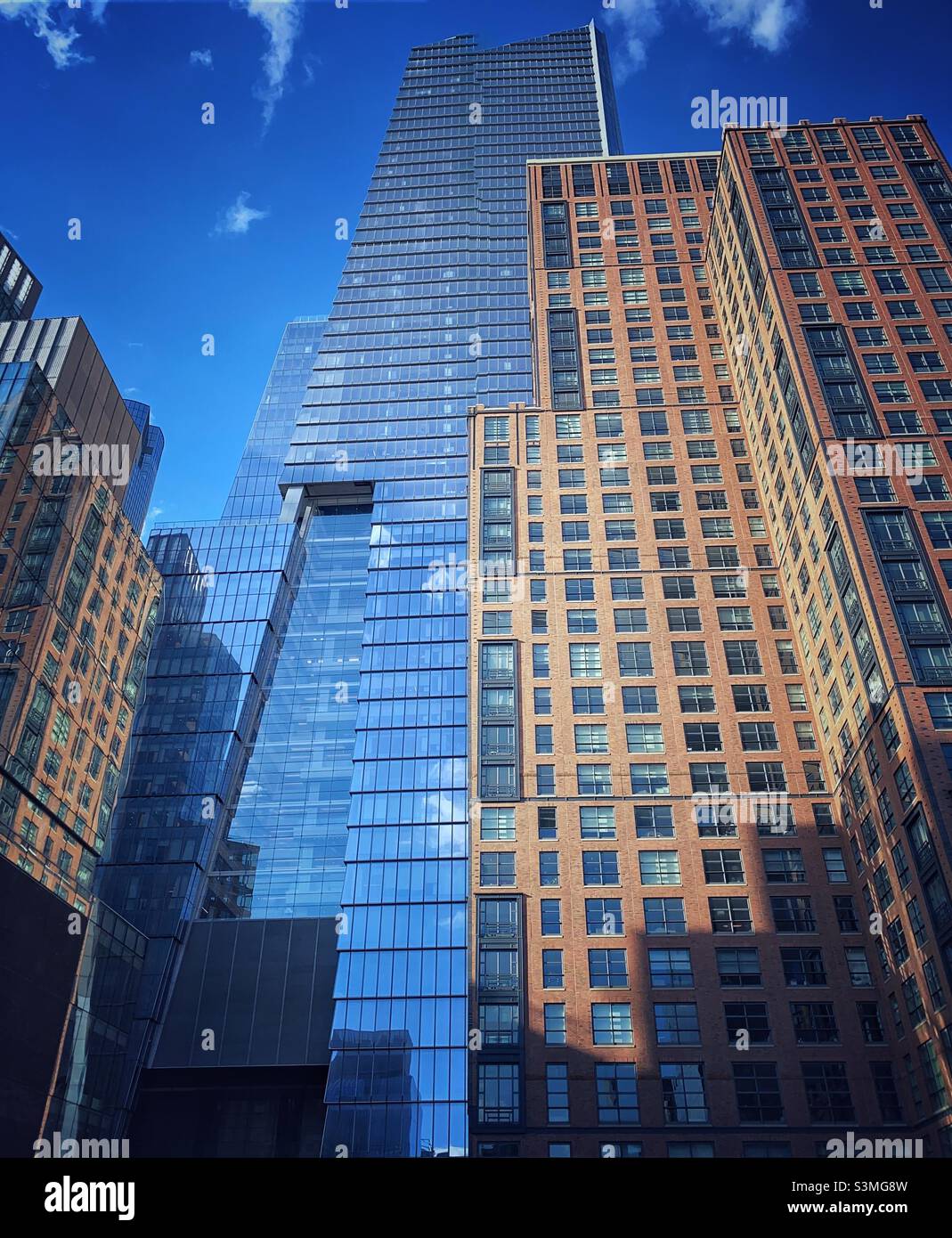 Highline View, New York City 2021 - Immagine stock catturata con smartphone