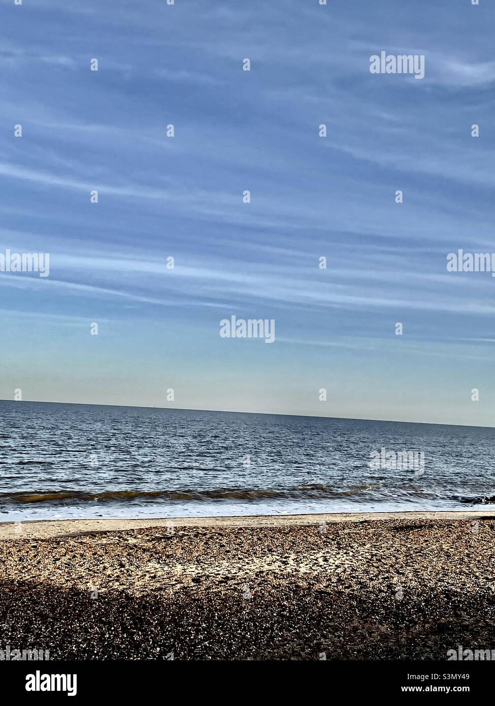 Spiaggia di Suffolk Foto Stock