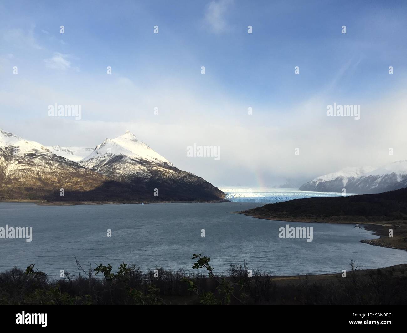 Parco nazionale del ghiacciaio Perito Moreno Foto Stock